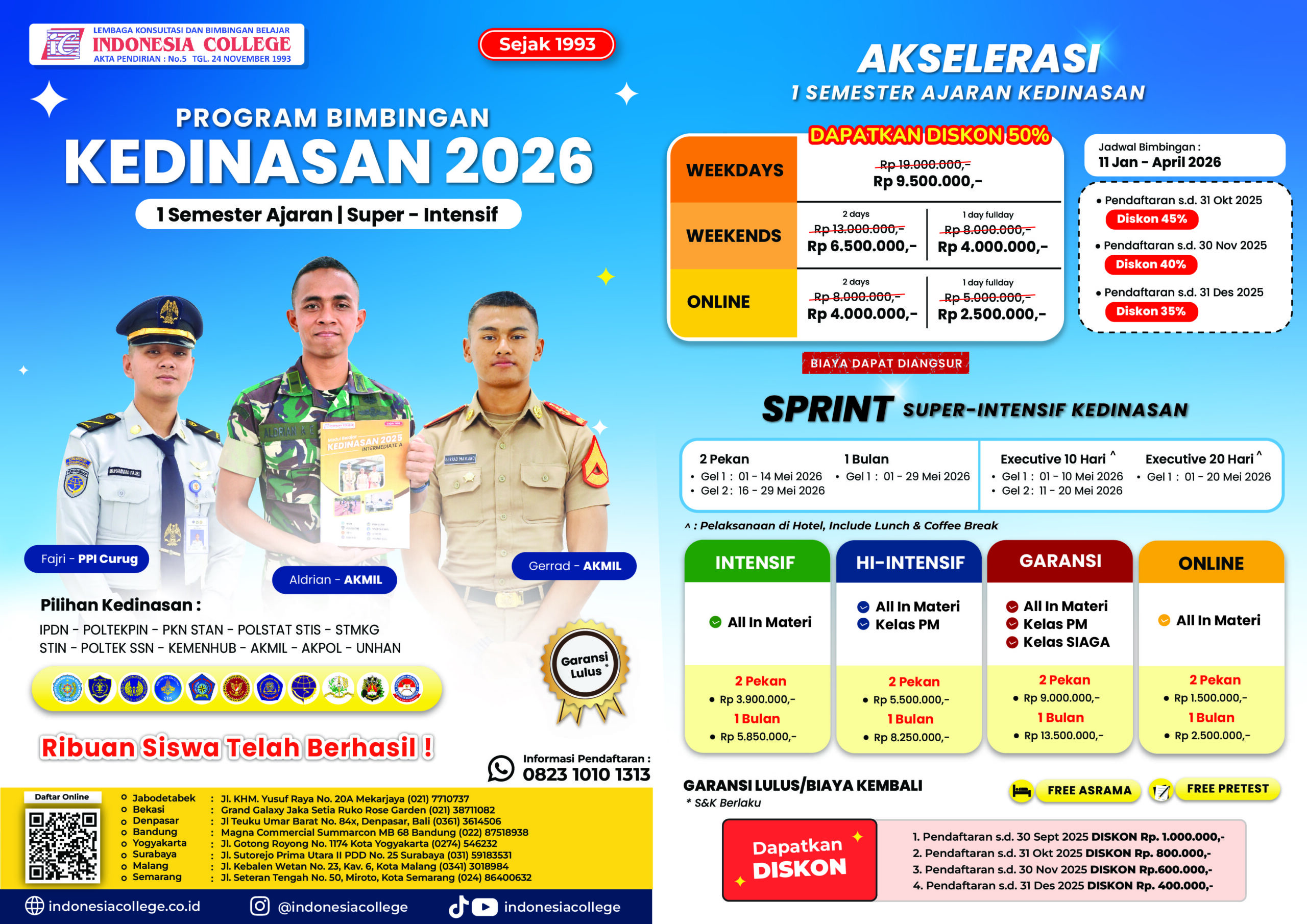 Bimbel Kedinasan 2026