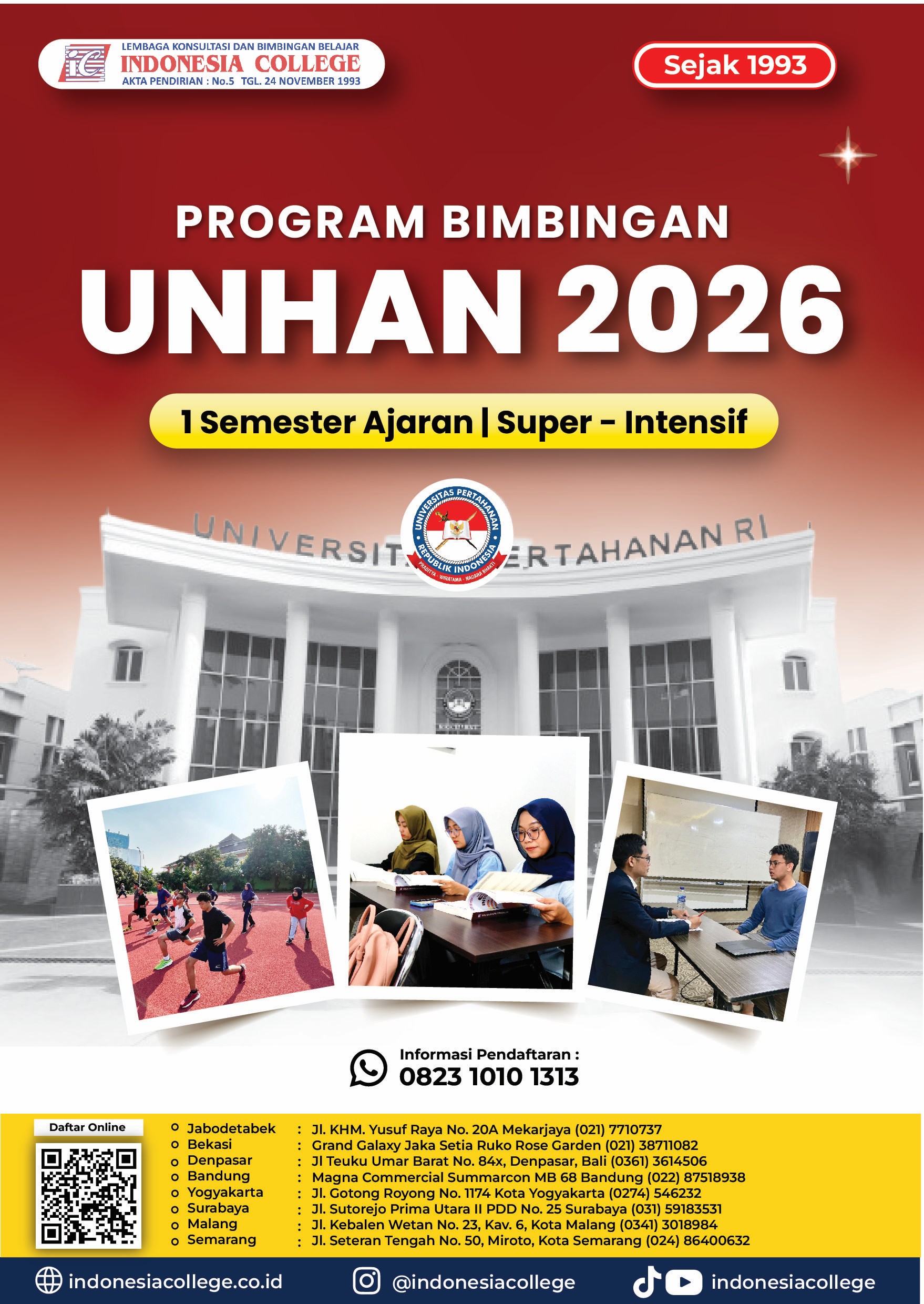 Bimbel UNHAN 2026 